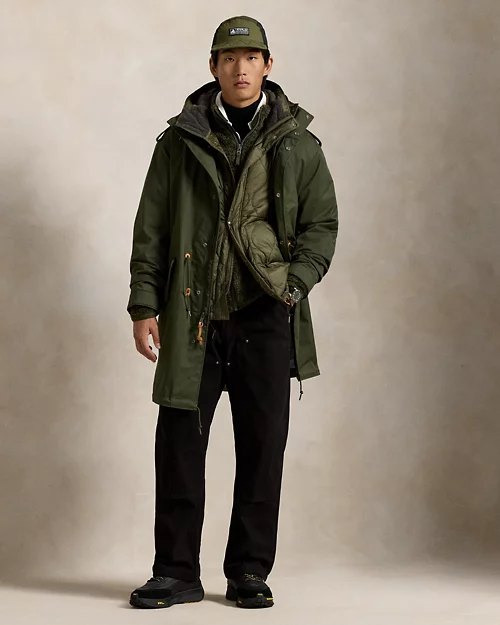 lauren ralph lauren Chaqueta militar 3 en 1 de sarga para hombre | Ralph Lauren® ES