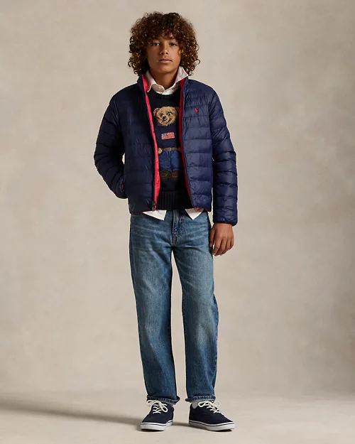 Lauren Ralph Lauren Chaqueta P-Layer 2 Acolchada Reversible Para Niño | Ralph Lauren® ES