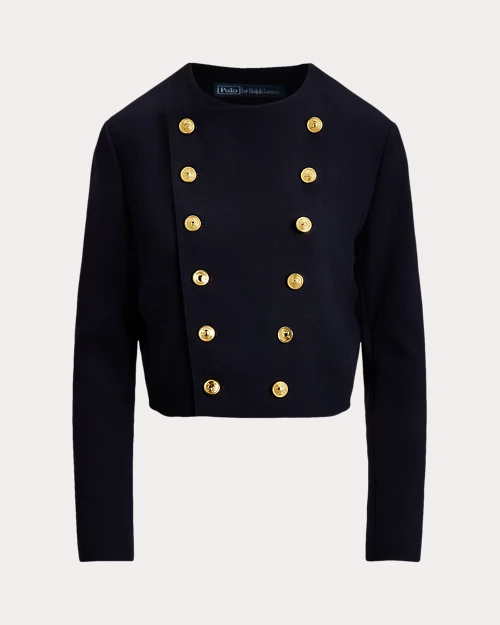 Lauren Ralph Lauren Chaqueta Recortada De Crepé De Lana Para Mujer | Ralph Lauren® ES