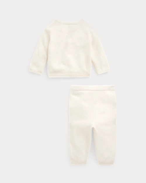 Lauren Ralph Lauren Conjunto De Pantalón Y Jersey De Cachemira Para Bebé Niño | Ralph Lauren® ES