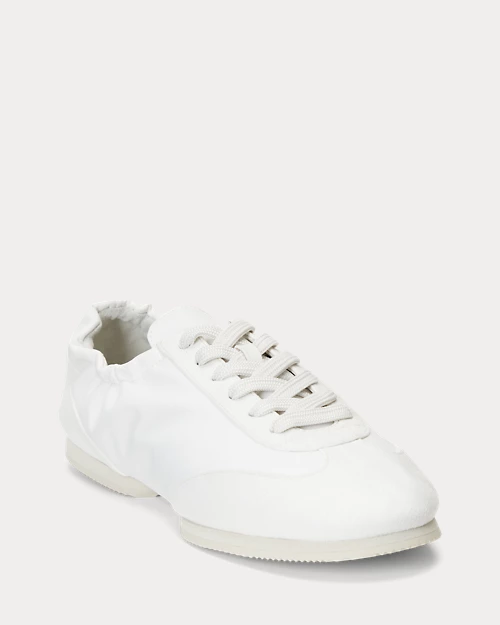 Lauren Ralph Lauren Deportiva Bailarina De Ante Con Caballo Para Mujer | Ralph Lauren® ES