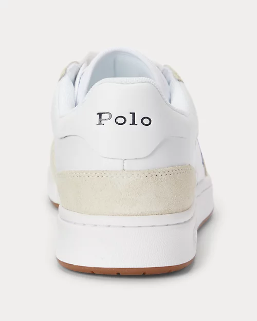 Lauren Ralph Lauren Deportiva Court De Piel Y Ante Para Hombre | Ralph Lauren® ES