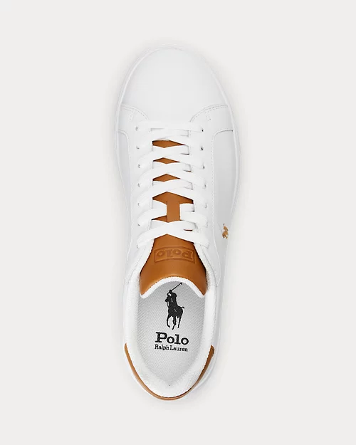Lauren Ralph Lauren Deportiva Heritage Court II De Piel Para Hombre | Ralph Lauren® ES