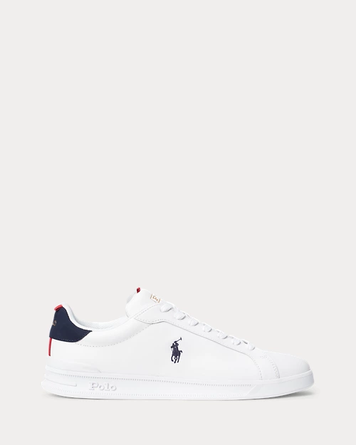 lauren ralph lauren Deportiva Heritage Court II de piel para hombre | Ralph Lauren® ES