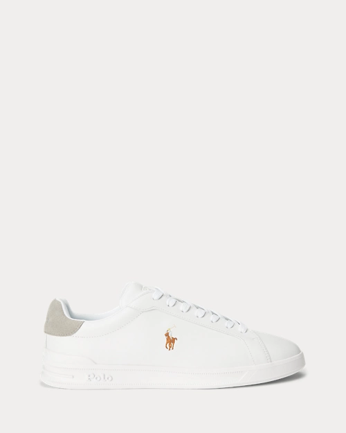 lauren ralph lauren Deportiva Heritage Court II de piel para hombre | Ralph Lauren® ES