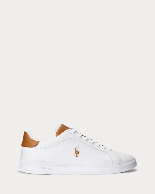 lauren ralph lauren Deportiva Heritage Court II de piel para hombre | Ralph Lauren® ES