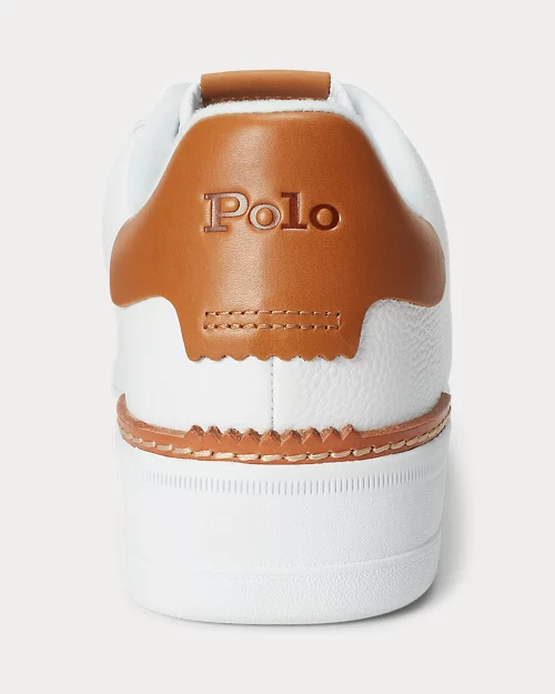 Lauren Ralph Lauren Deportiva Masters Court De Piel Para Hombre | Ralph Lauren® ES