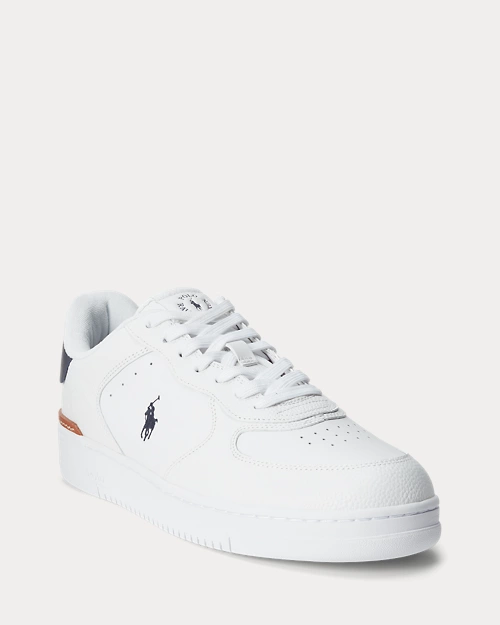 Lauren Ralph Lauren Deportiva Masters Court De Piel Para Hombre | Ralph Lauren® ES