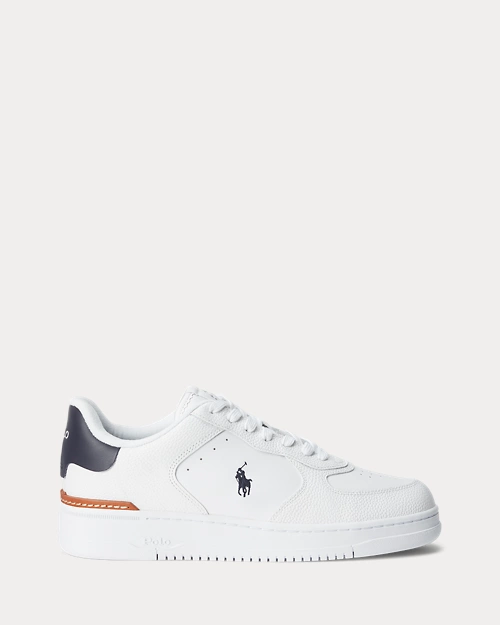 lauren ralph lauren Deportiva Masters Court de piel para hombre | Ralph Lauren® ES