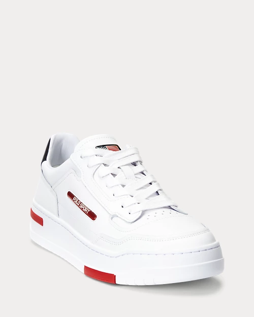 Lauren Ralph Lauren Deportiva PS300 De Piel Para Hombre | Ralph Lauren® ES