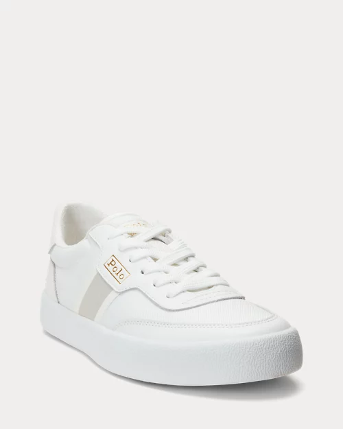 Lauren Ralph Lauren Deportivas Court Vulcanizadas Con Rayas Para Mujer | Ralph Lauren® ES