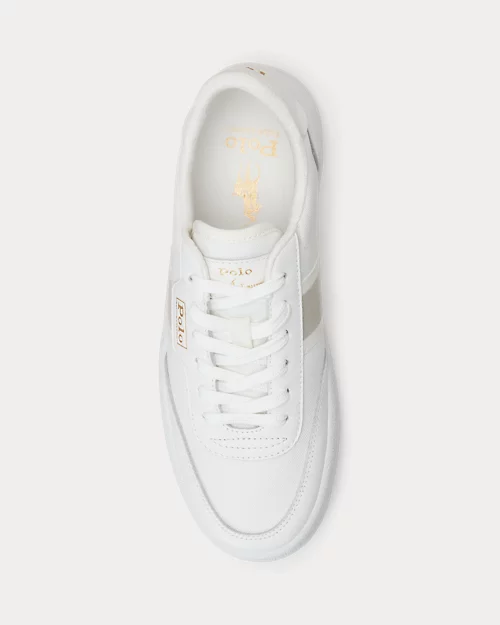 Lauren Ralph Lauren Deportivas Court Vulcanizadas Con Rayas Para Mujer | Ralph Lauren® ES