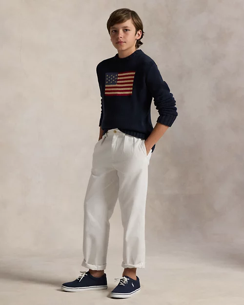 Lauren Ralph Lauren El Icónico Jersey Con Bandera Para Niño | Ralph Lauren® ES
