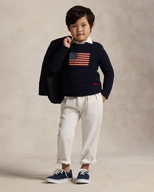 Lauren Ralph Lauren El Icónico Jersey Con Bandera Para Niño | Ralph Lauren® ES