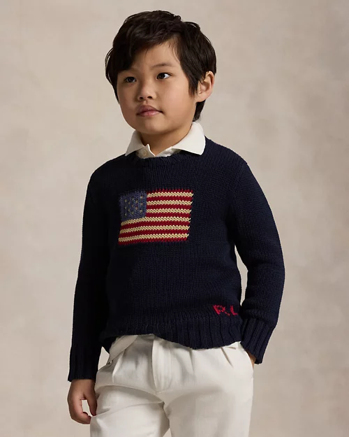lauren ralph lauren El icónico jersey con bandera para niño | Ralph Lauren® ES