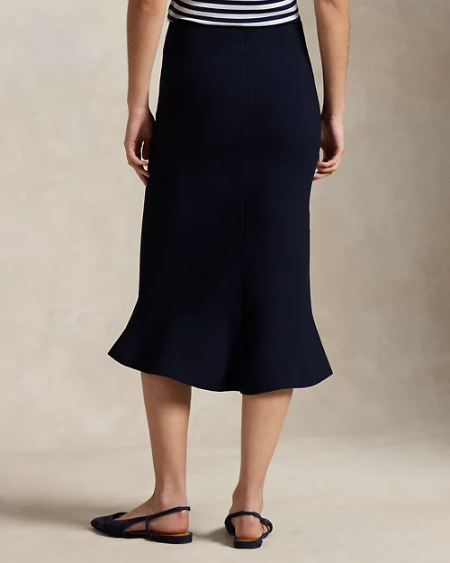 Lauren Ralph Lauren Falda Acampanada De Punto Para Mujer | Ralph Lauren® ES
