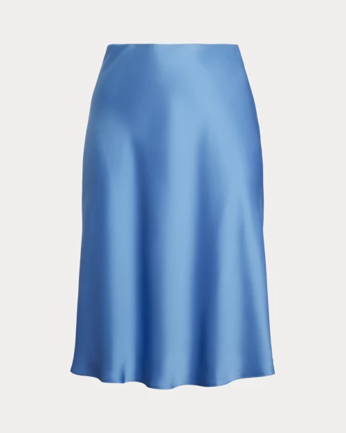 Lauren Ralph Lauren Falda Midi De Charmeuse De Raso Para Mujer | Ralph Lauren® ES