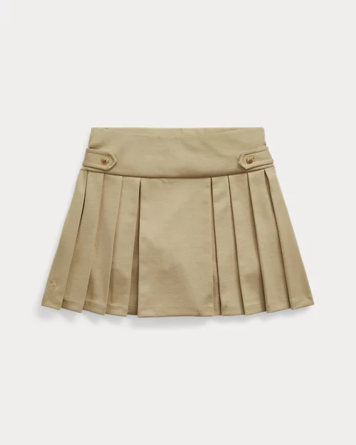 Lauren Ralph Lauren Falda Pantalón Plisada De Ponte Para Niña | Ralph Lauren® ES