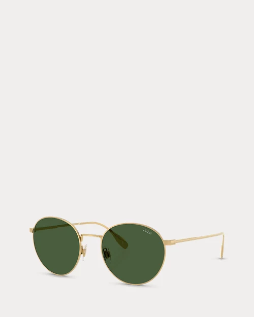 lauren ralph lauren Gafas de sol redondas con rayas y remo para hombre | Ralph Lauren® ES