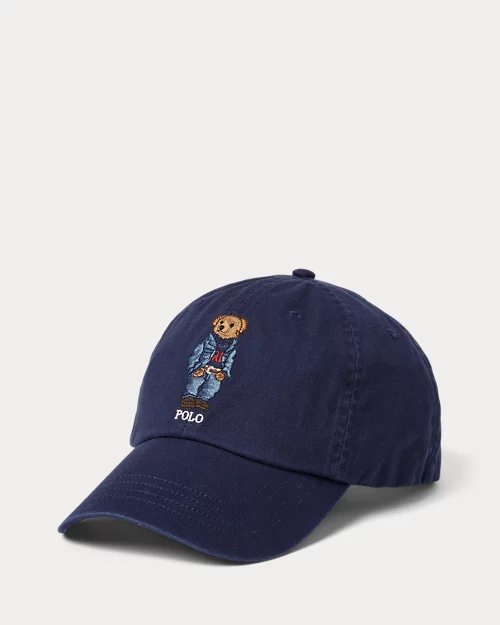 lauren ralph lauren Gorra de sarga con Polo Bear para hombre | Ralph Lauren® ES