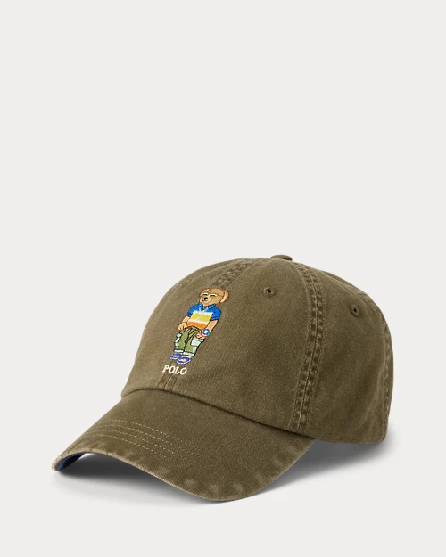 lauren ralph lauren Gorra de sarga con Polo Bear para hombre | Ralph Lauren® ES
