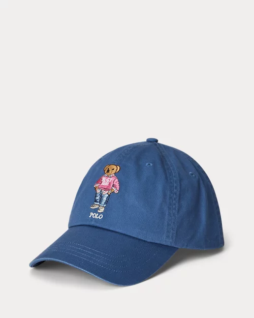 lauren ralph lauren Gorra de sarga con Polo Bear para hombre | Ralph Lauren® ES