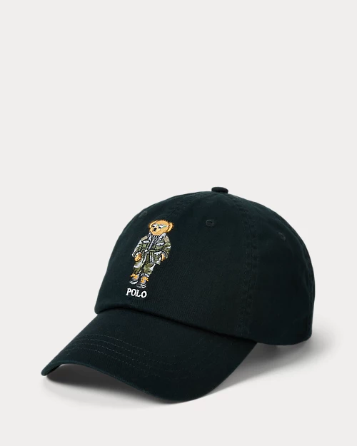 lauren ralph lauren Gorra de sarga con Polo Bear para hombre | Ralph Lauren® ES
