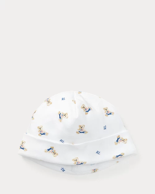 lauren ralph lauren Gorro de algodón interlock de osito Polo para Baby | Ralph Lauren® ES