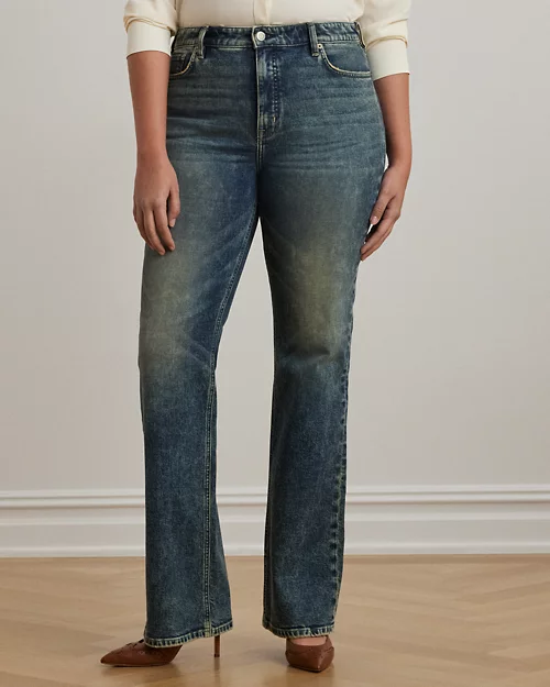 Lauren Ralph Lauren Jeans Bootcut De Tiro Alto Para Mujer | Ralph Lauren® ES