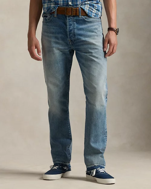 Lauren Ralph Lauren Jeans Desgastados Heritage Straight Para Hombre | Ralph Lauren® ES