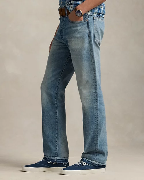 Lauren Ralph Lauren Jeans Desgastados Heritage Straight Para Hombre | Ralph Lauren® ES