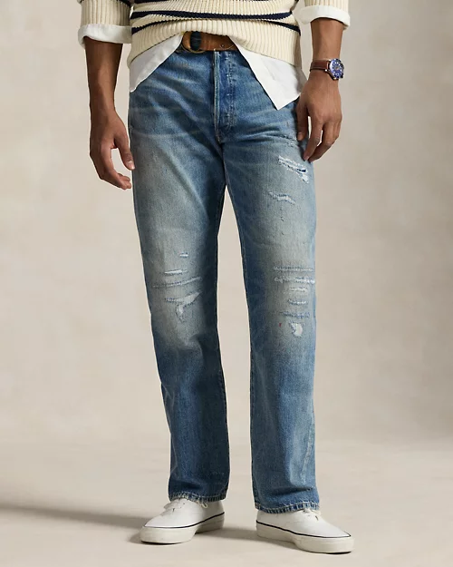 Lauren Ralph Lauren Jeans Desgastados Vintage Classic Para Hombre | Ralph Lauren® ES