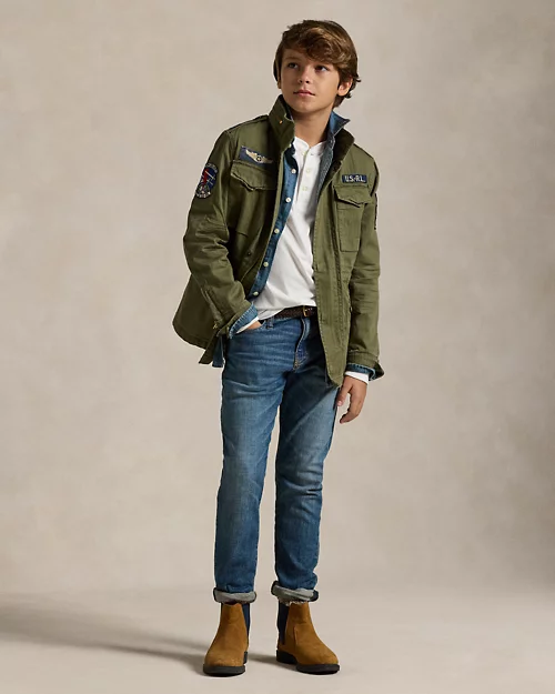lauren ralph lauren Jeans elásticos Sullivan Slim Fit para niño | Ralph Lauren® ES