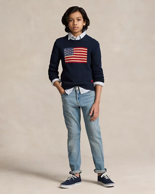 lauren ralph lauren Jeans elásticos Sullivan Slim Fit para niño | Ralph Lauren® ES