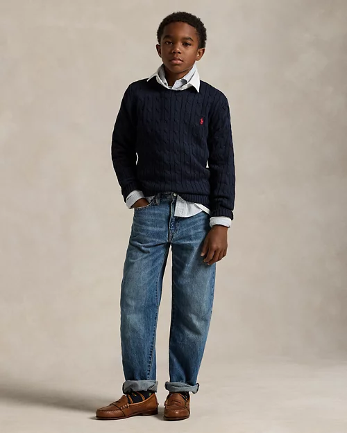 lauren ralph lauren Jeans Lynwood Relaxed Fit para niño | Ralph Lauren® ES