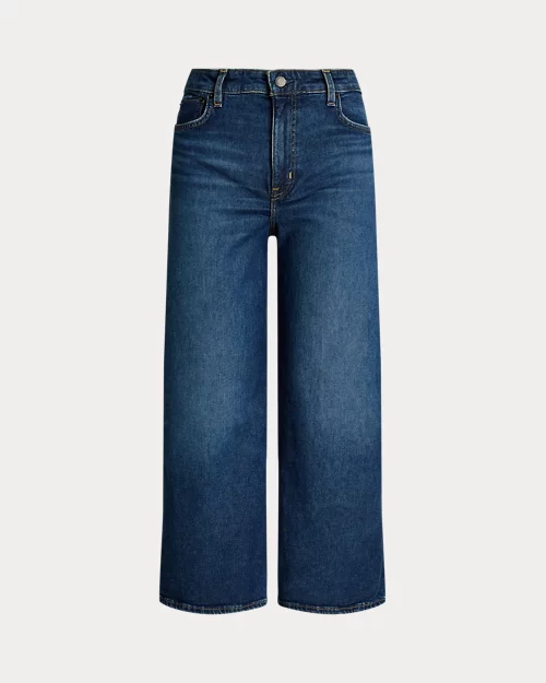 Lauren Ralph Lauren Jeans Recortados De Tiro Alto Wide Leg Para Mujer | Ralph Lauren® ES