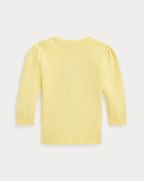 Lauren Ralph Lauren Jersey Con Cuello Redondo Y Polo Bear Para Bebé Niña | Ralph Lauren® ES