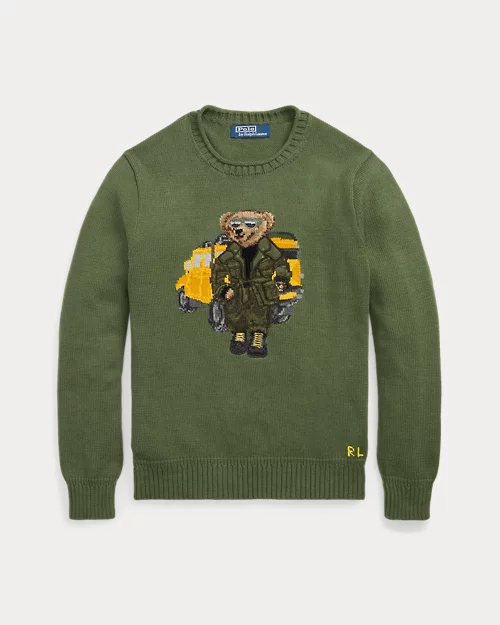 Lauren Ralph Lauren Jersey Con Polo Bear Y Cuello Enrollado Para Hombre | Ralph Lauren® ES