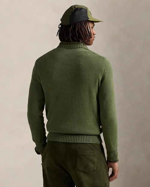 Lauren Ralph Lauren Jersey Con Polo Bear Y Cuello Enrollado Para Hombre | Ralph Lauren® ES