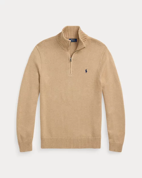 Lauren Ralph Lauren Jersey De Algodón Con Cremallera Corta Para Hombre | Ralph Lauren® ES