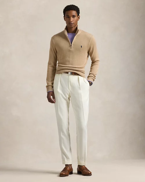 Lauren Ralph Lauren Jersey De Algodón Con Cremallera Corta Para Hombre | Ralph Lauren® ES
