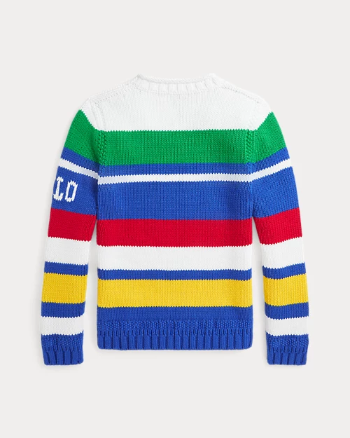 Lauren Ralph Lauren Jersey De Algodón Con Logotipo Y Rayas Para Niño | Ralph Lauren® ES