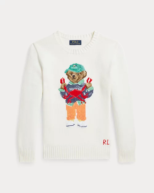 Lauren Ralph Lauren Jersey De Algodón Con Polo Bear Para Niño | Ralph Lauren® ES