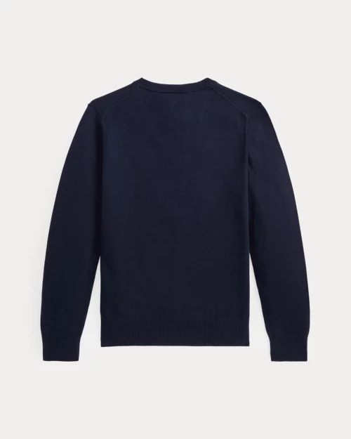 Lauren Ralph Lauren Jersey De Algodón De Cuello Redondo Para Niño | Ralph Lauren® ES