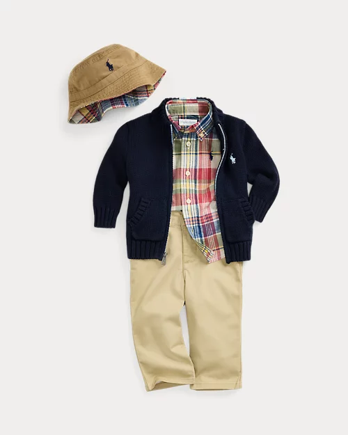 Lauren Ralph Lauren Jersey De Algodón En Punto De Ochos Para Bebé Niño | Ralph Lauren® ES