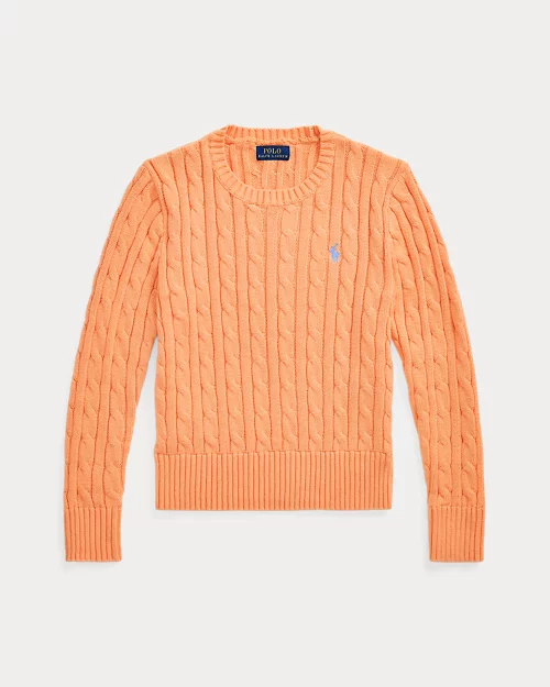 Lauren Ralph Lauren Jersey De Algodón En Punto De Ochos Para Niña | Ralph Lauren® ES