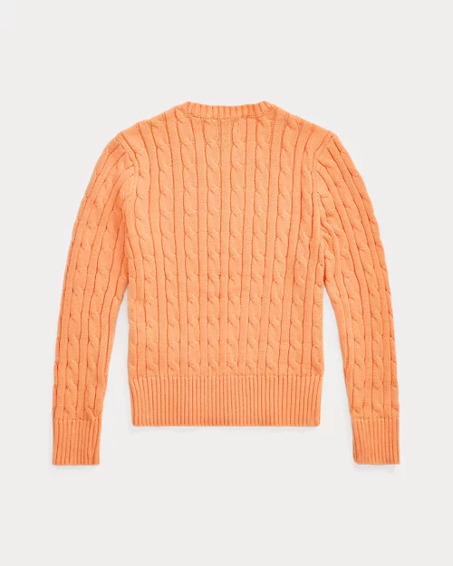 Lauren Ralph Lauren Jersey De Algodón En Punto De Ochos Para Niña | Ralph Lauren® ES