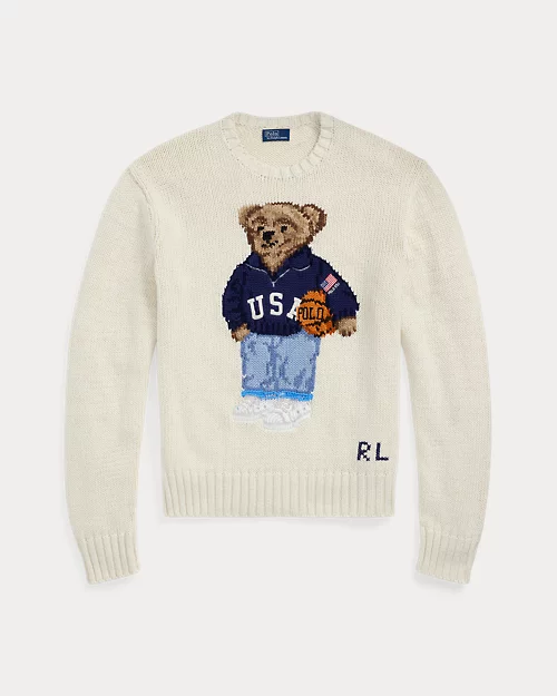 Lauren Ralph Lauren Jersey De Algodón Y Lino Con Polo Bear Para Mujer | Ralph Lauren® ES