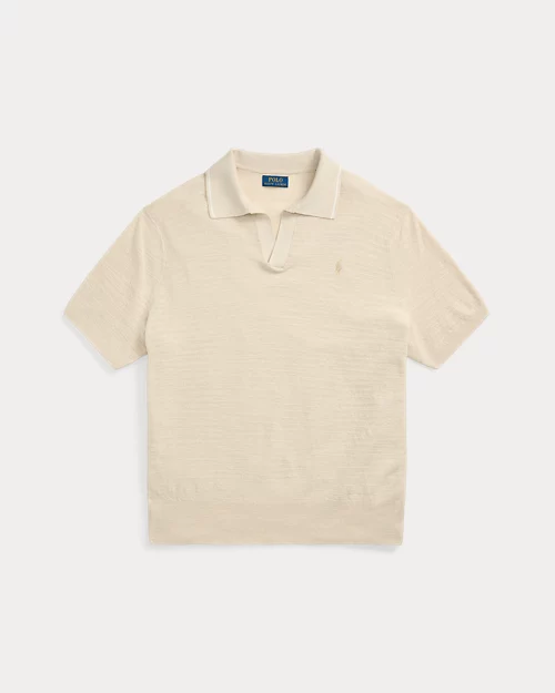 Lauren Ralph Lauren Jersey De Algodón Y Lino Con Textura Para Hombre | Ralph Lauren® ES