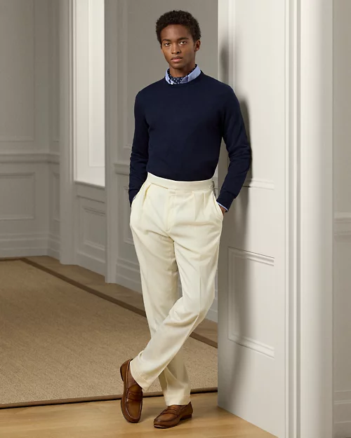 Lauren Ralph Lauren Jersey De Cachemira Con Cuello Redondo Para Hombre | Ralph Lauren® ES